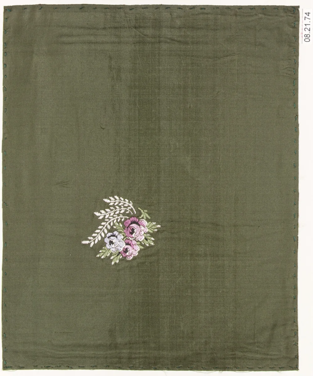 Textile sample by Unknown Designer, textile, 1900