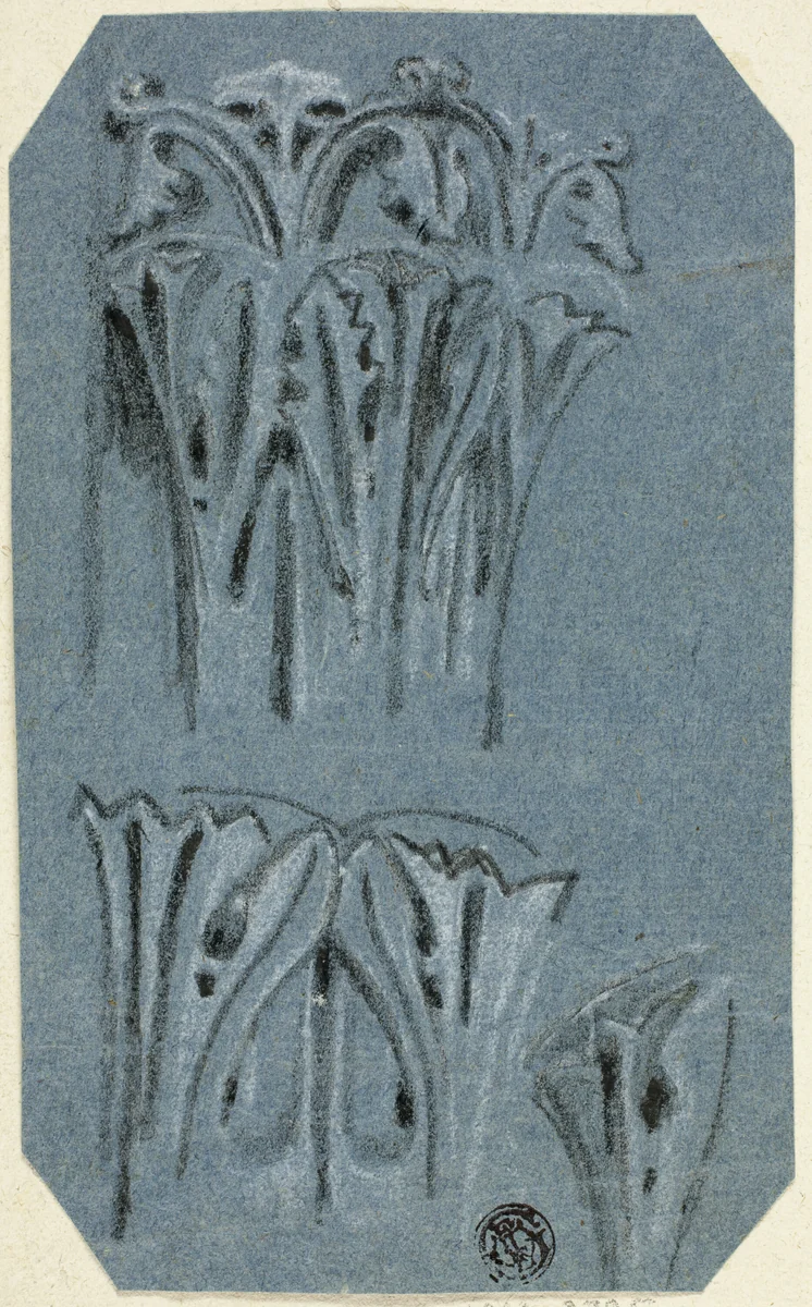 Sketches of a Capitol by Unknown Artist, drawing, 1800-1899