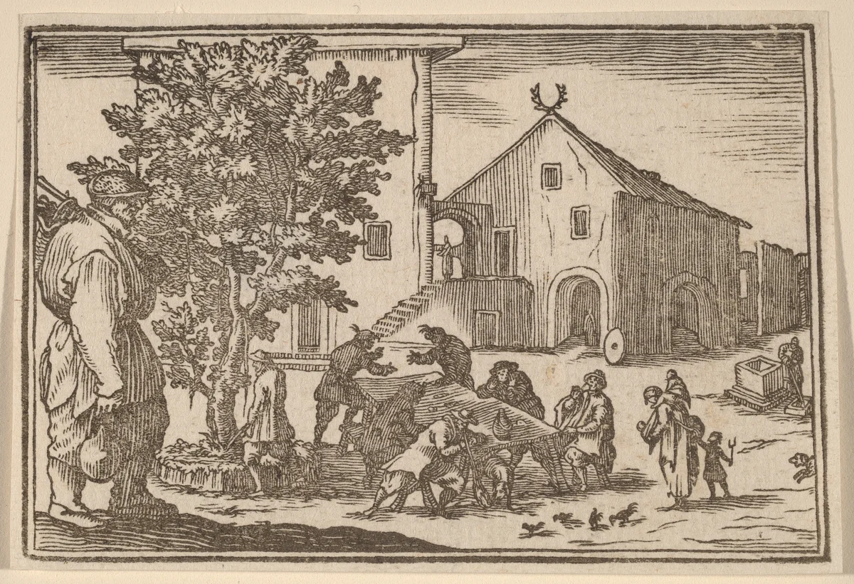 Tavern by Edouard Eckman
Jacques Callot, print, 1621