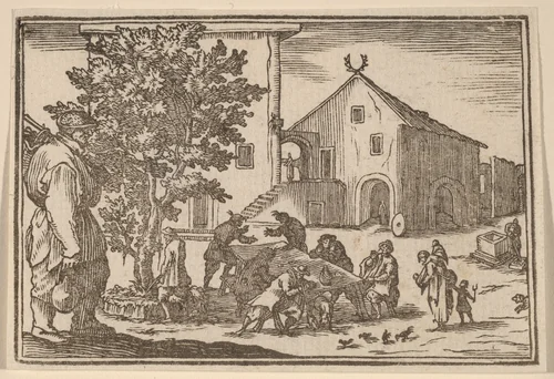 Tavern by Edouard Eckman
Jacques Callot, print, 1621