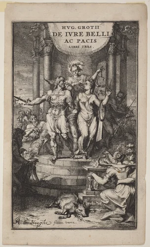 Law of War and Peace by Romeyn de Hooghe, print, 1665-1675