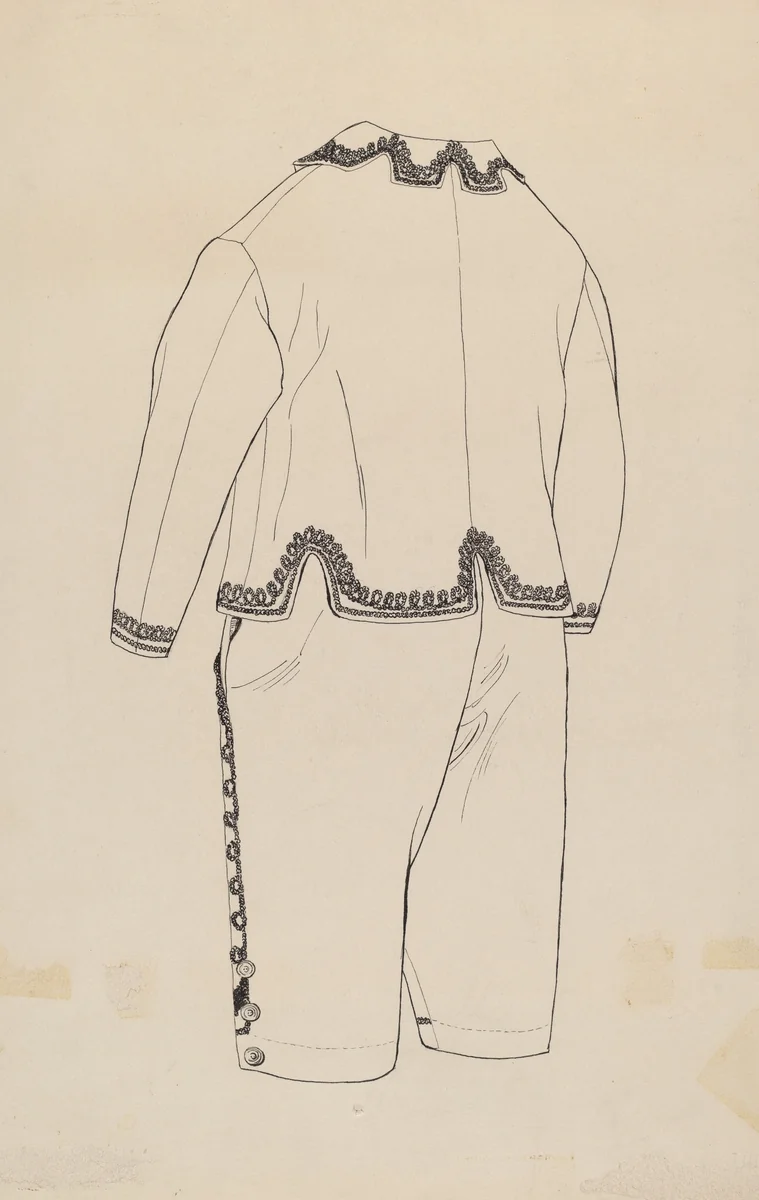 Boy's Suit by Julie C. Brush, index of american design, 1939