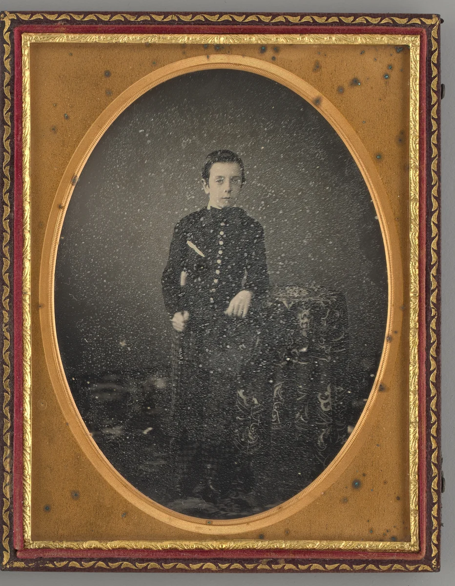 Untitled (Portrait of a Boy) by L. H. Hale, other, 1850-1860