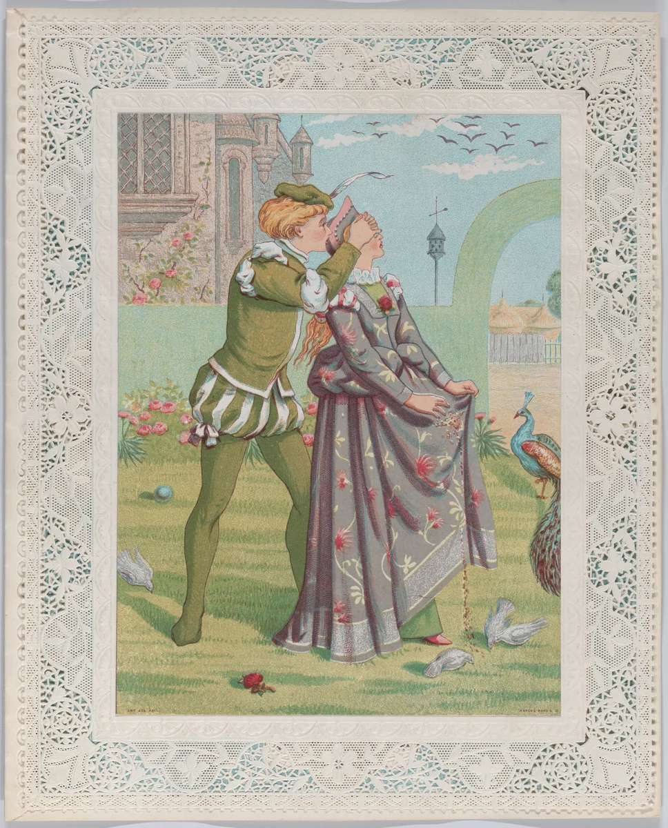 Valentine by Kate Greenaway, other, 1876
