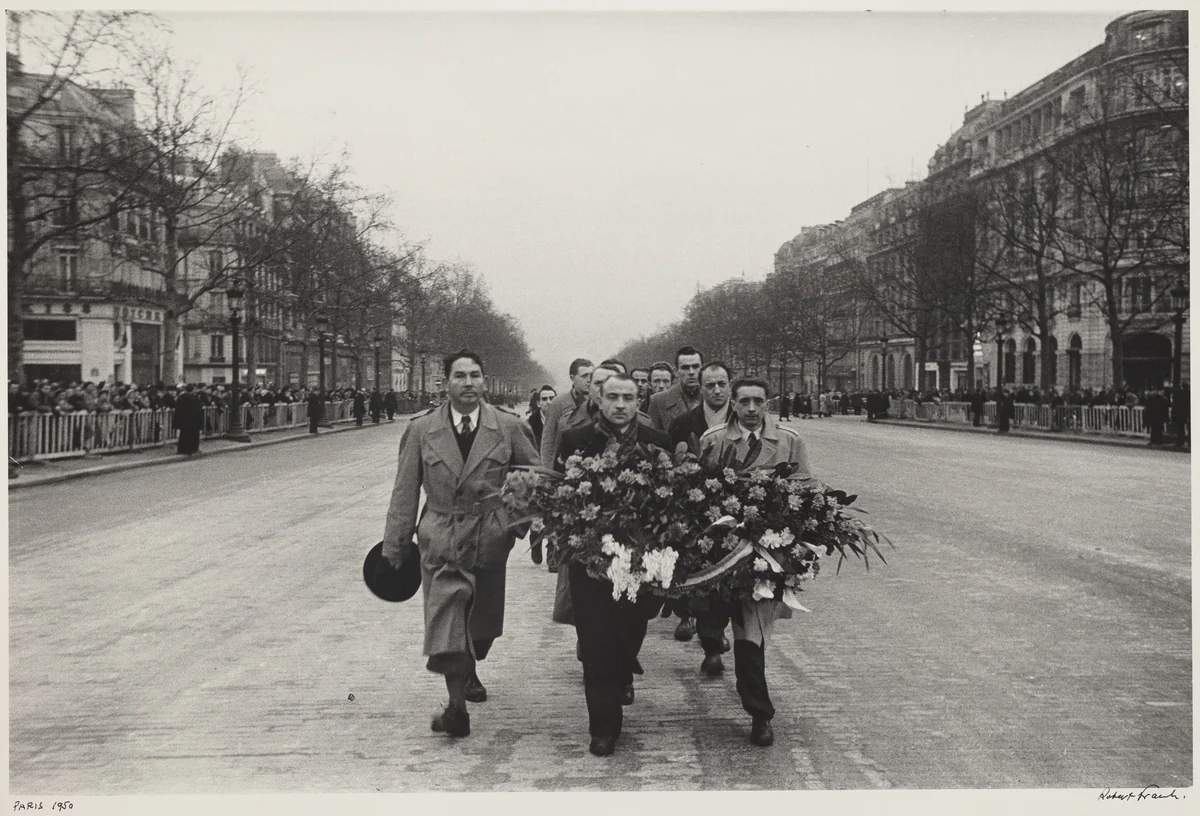 Champs-Elysées by Robert Frank, photograph, 1949