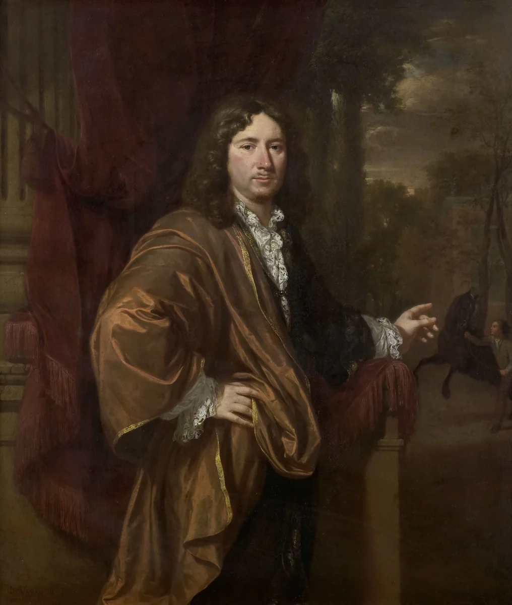 Portrait of a Man by Jan Verkolje, painting, 1685
