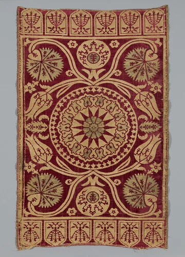 Cushion Cover by Turkey, Bursa, textile, 1601-1650