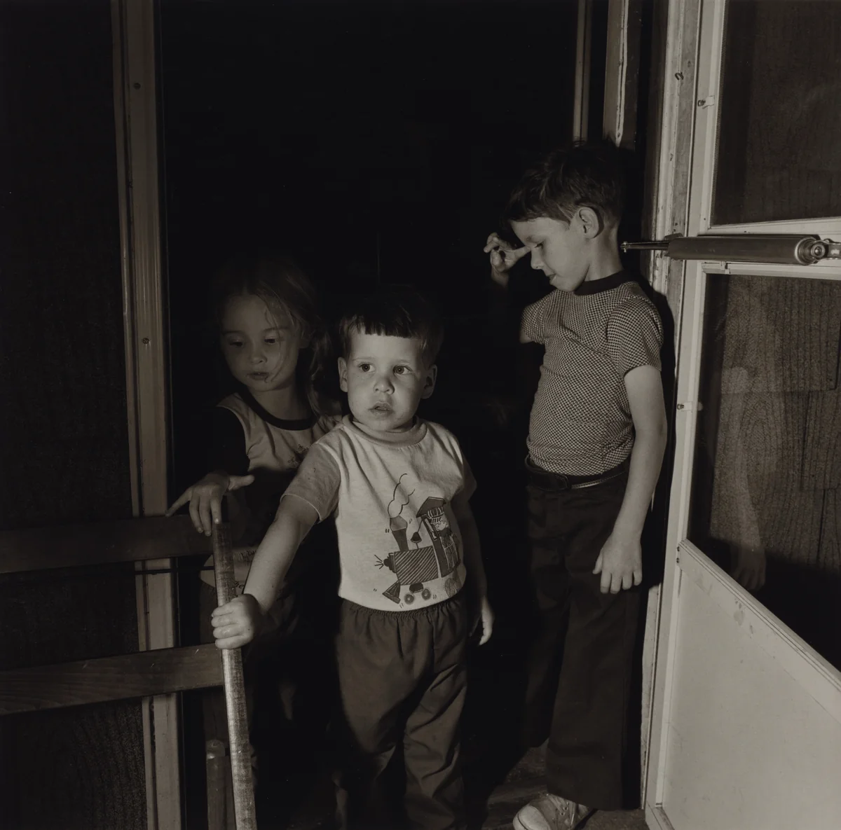 Oslin's Graduation Party, Martins Creek, Pennsylvania by Larry Fink, photograph, 1977