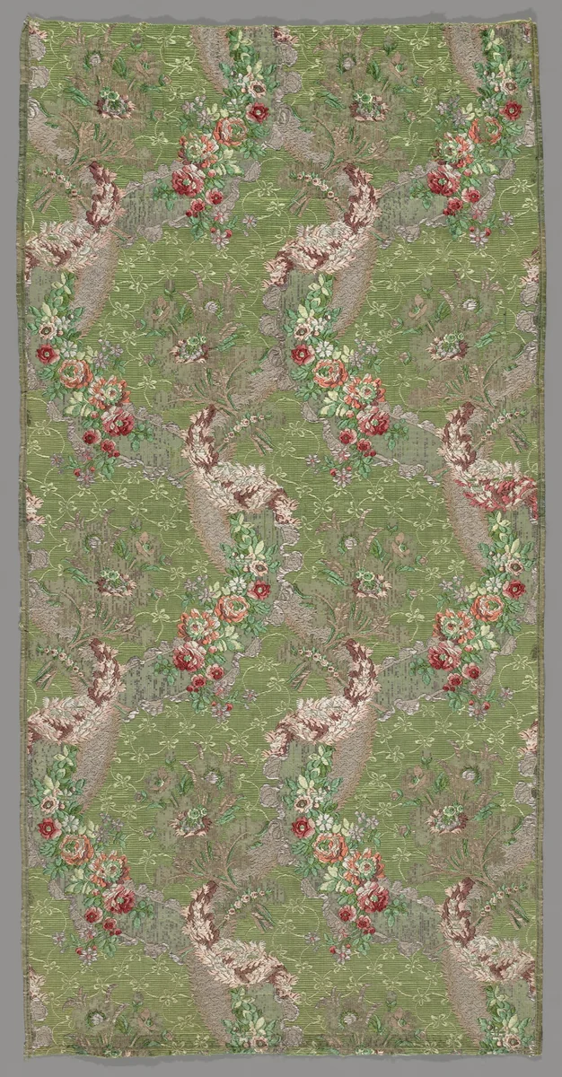Length of Woven Silk by France, textile, 1762-1768