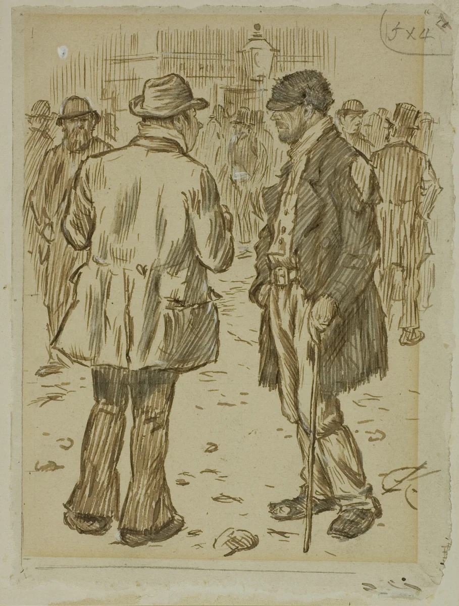Employment by Charles Samuel Keene, drawing, 1870-1891