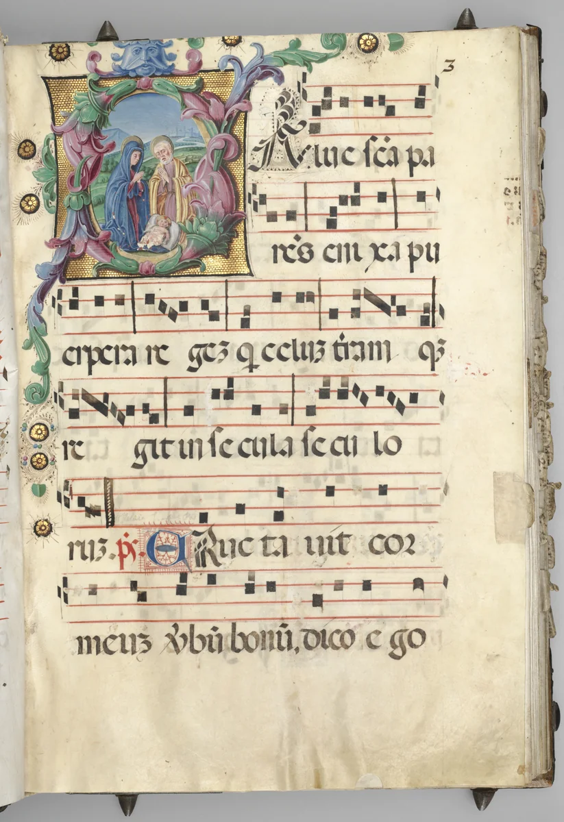 Gradual by Girolamo dai Libri, manuscript, 1515-1525
