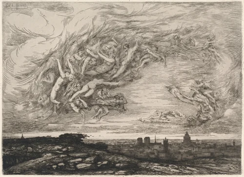 Cholera in Paris by François-Nicolas Chifflart, portfolio, 1865