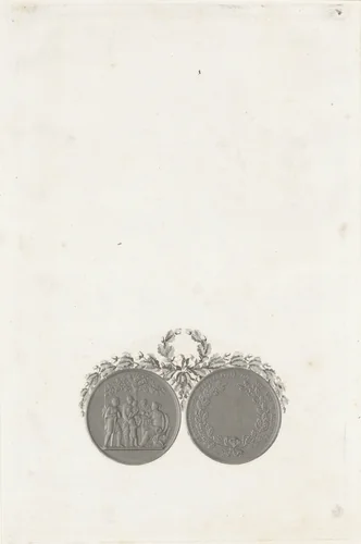 Penning van de Maatschappij tot nut van 't algemeen by Jan Dam Steuerwald, print, 1835