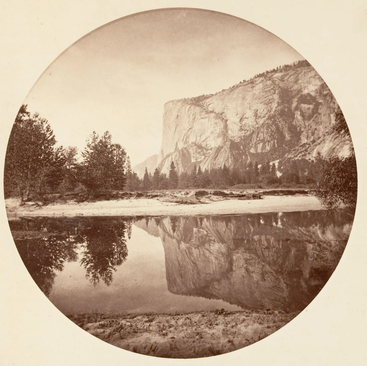 [Yosemite National Park, California] by Carleton E. Watkins, photograph, 1876-1880
