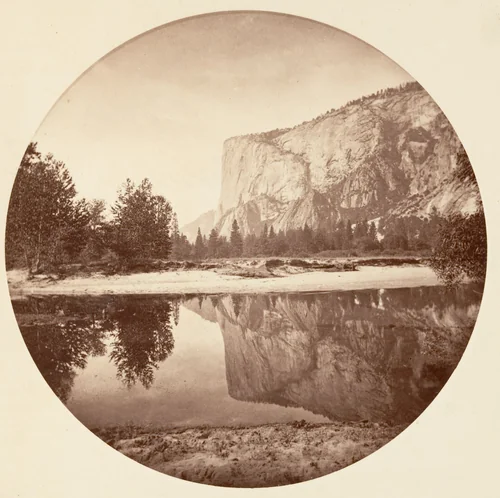 [Yosemite National Park, California] by Carleton E. Watkins, photograph, 1876-1880