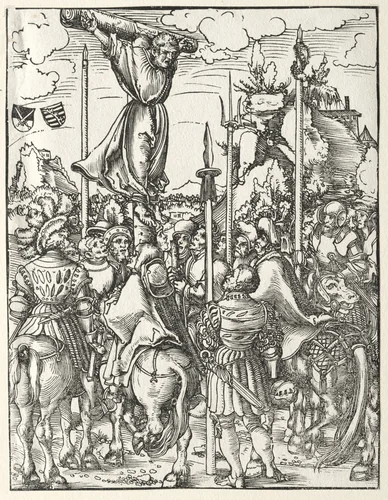 Martyrdom of St. Philip by Lucas Cranach, print