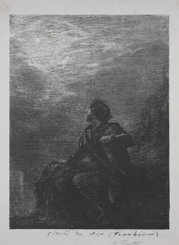 The Evening Star by Henri Fantin-Latour, print, 1877