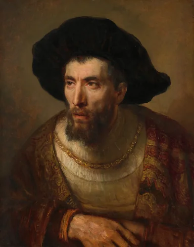 The Philosopher by Rembrandt van Rijn, painting, 1653