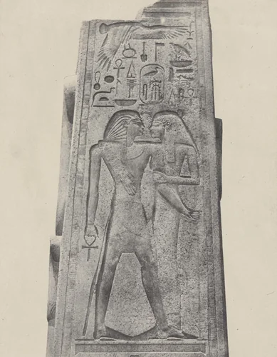 Palais de Karnak by Maxime Du Camp, photograph, 1849