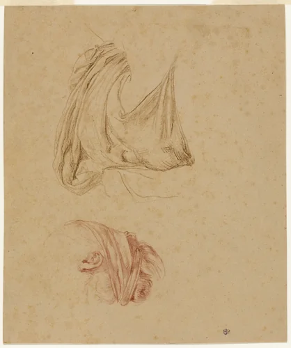 Study for Festival by Edward John Poynter, drawing, 1870-1880