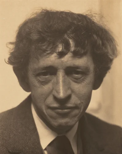 John Marin, the Water Colorist by Alfred Stieglitz, photograph, 1921-1922