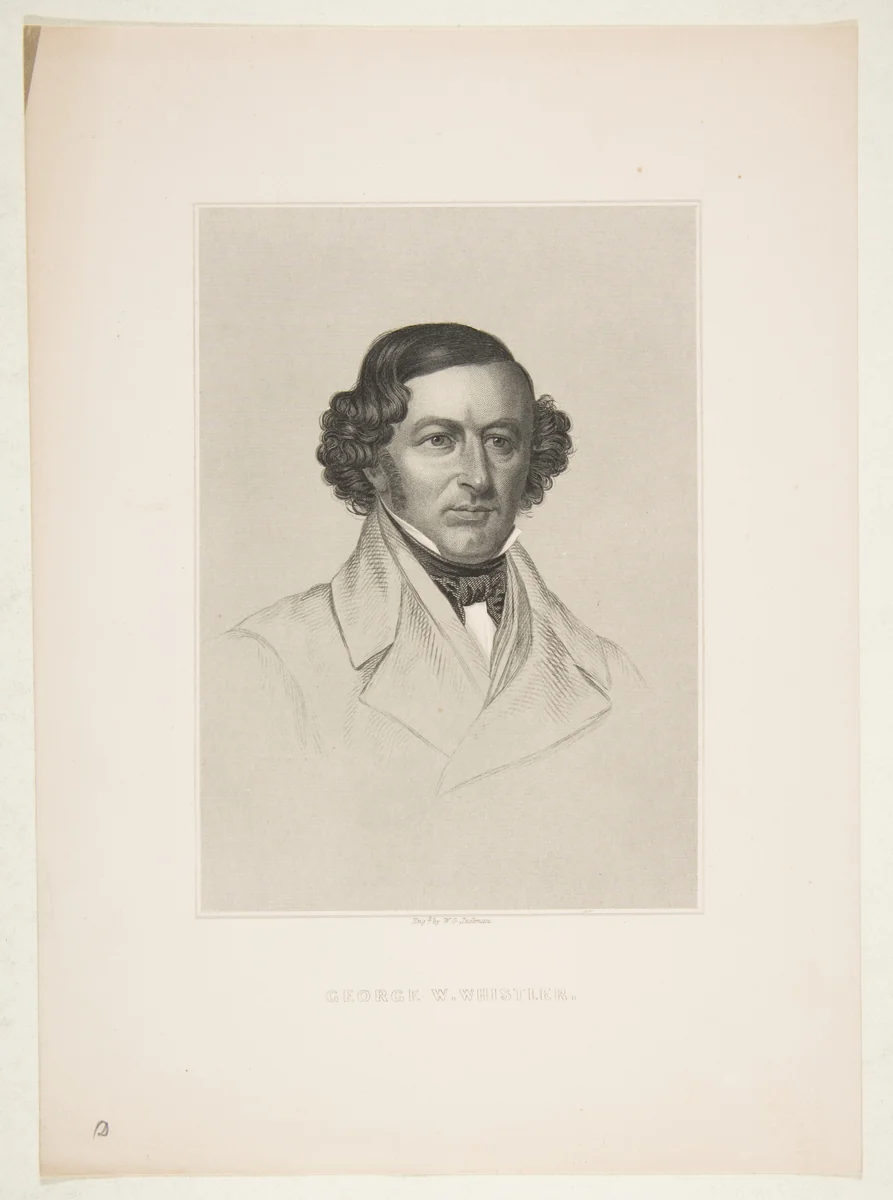 George W. Whistler, 1800–1849 by William G. Jackman, print, 1841-1860