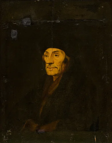 Portrait of Desiderius Erasmus (1466/69-1536) by Hans Holbein the Younger, painting