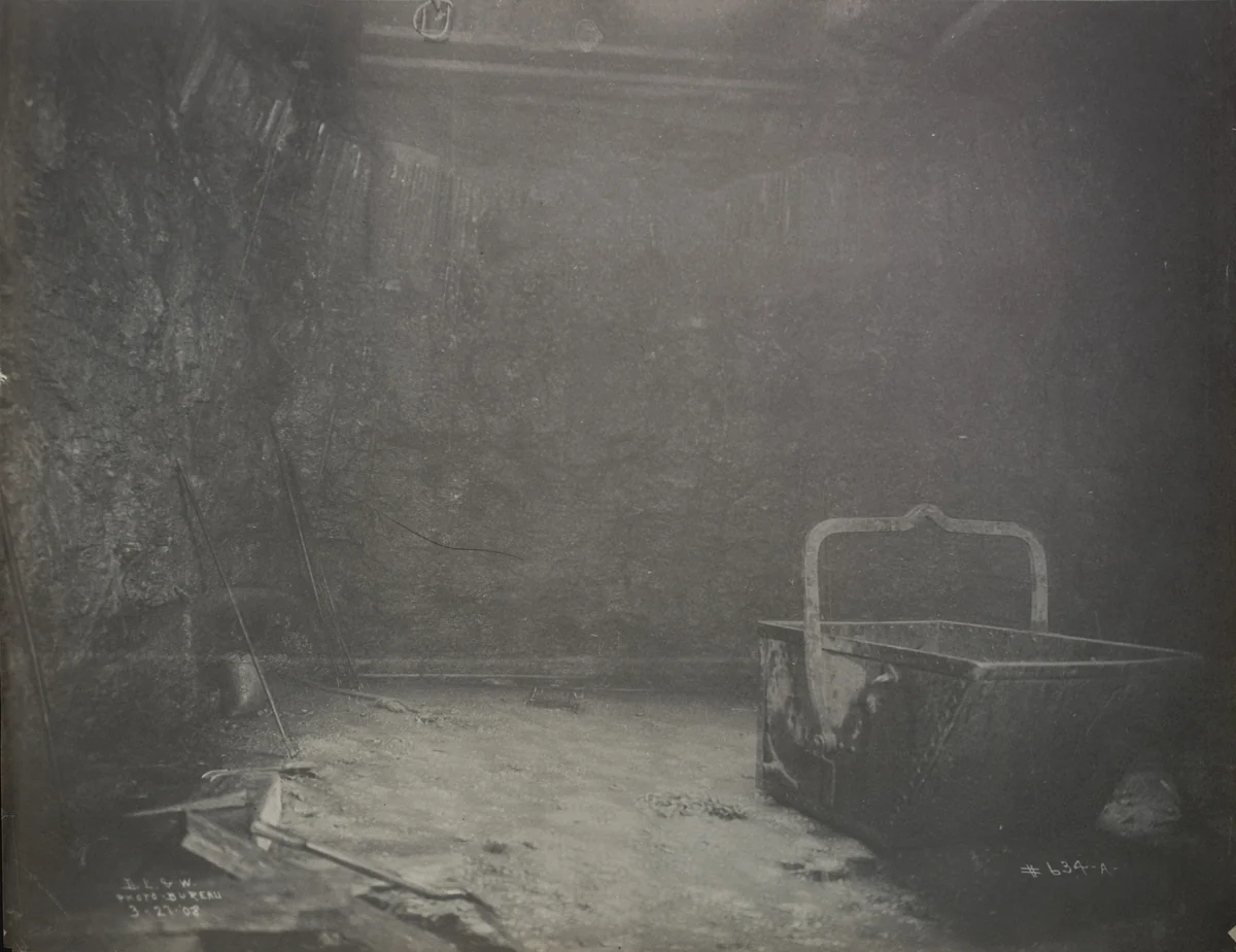 Untitled (Mining cart) by Unidentified Photographer, photograph, 1908