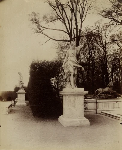 Versailles, Fontaine de Diane by Eugène Atget, photograph, 1902