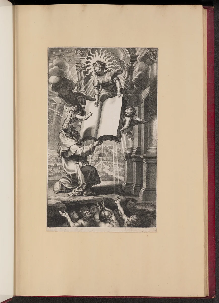 Title Page for Olivier Boonaerts' "In Ecclesiasticvm Commentarivs..." by Cornelis Galle
Peter Paul Rubens, print, 1634