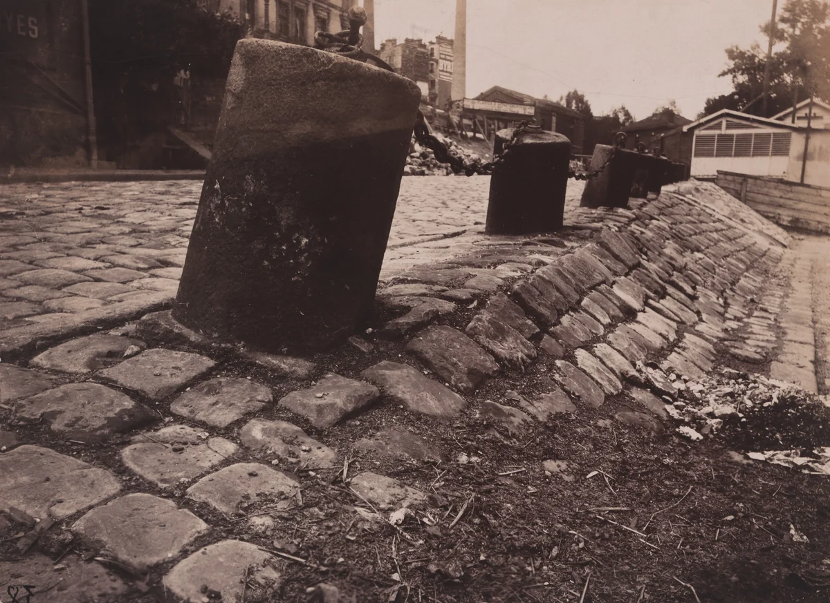 Bassin de la Villette by Eugène Atget, photograph, 1912