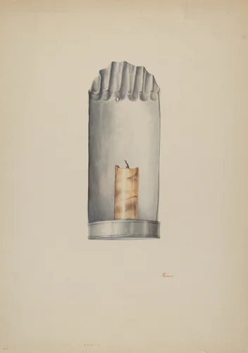 Candle Holder by William Kieckhofel, index of american design, 1940