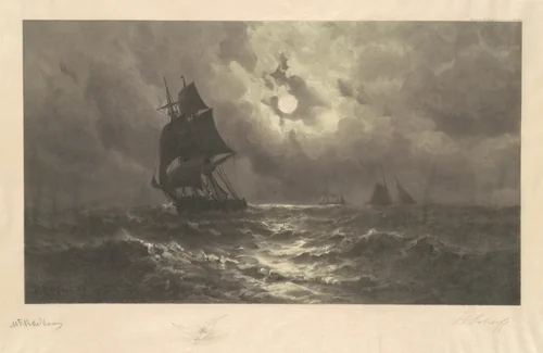 Going Westward by Stephen Alonzo Schoff
Mauritz Frederick Hendrick de Haas
Radtke, Lauckner & Co., print, 1888