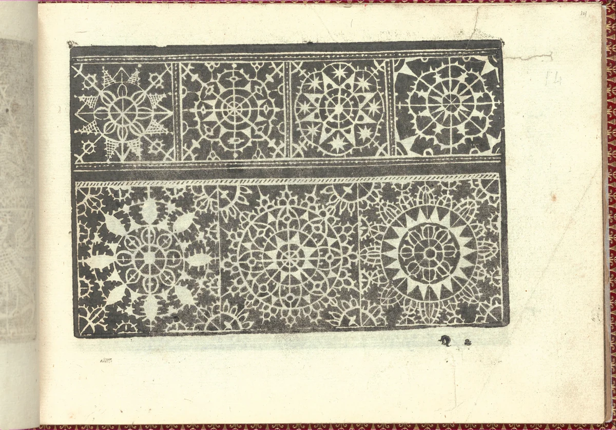 Corona delle Nobili et Virtuose Donne: Libro I-IV, page 14 (recto) by Cesare Vecellio, book, 1601