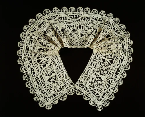 Collar (Made from Border) by Italy, textile, 1575-1625