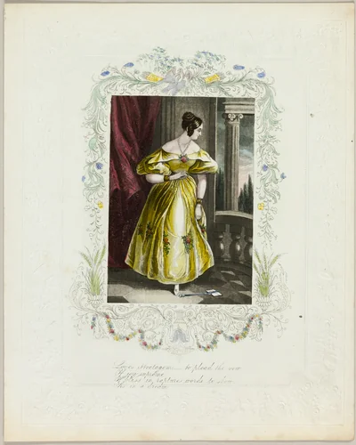 Love's Strategem (Valentine) by Unknown Artist, other, 1835-1845