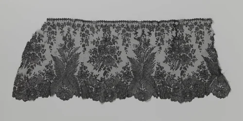 Japonstrook van kloskant met varens by anonymous, other, 1850-1855