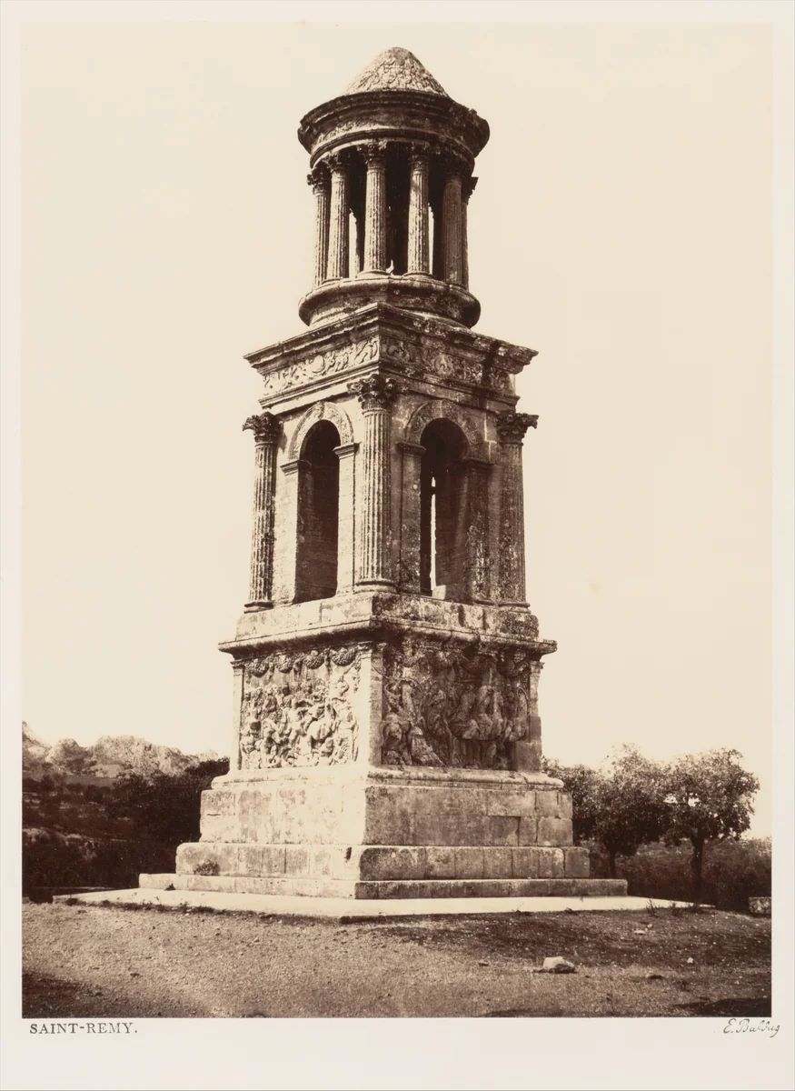 Saint-Rémy by Edouard Baldus, photograph, 1861-1864