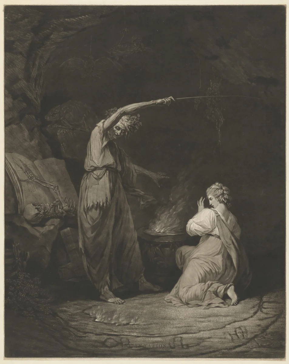 Incantation by John Dixon
John Hamilton Mortimer, print, 1740-1811