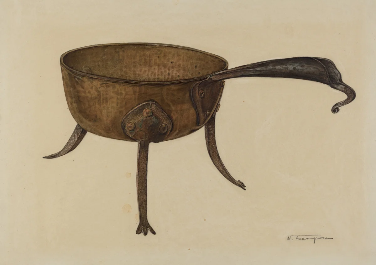 Pan by Nicholas Acampora, index of american design, 1939