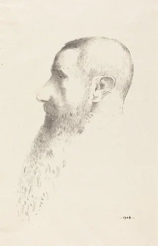 Roger Marx by Odilon Redon, print, 1904