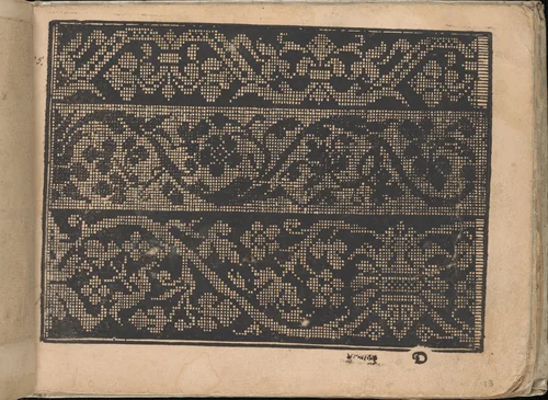 Neu künstlich Modelbuch (page 13r) by Bernhard Jobin, book, 1598