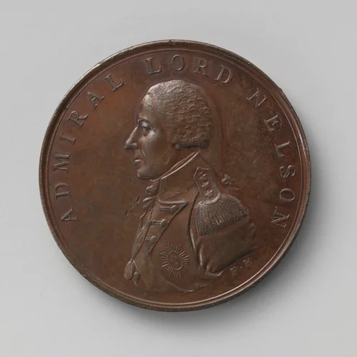 Battle of the Nile, 1798, and Nelson's return, 1800 by Peter Kempson, metalwork, 1800