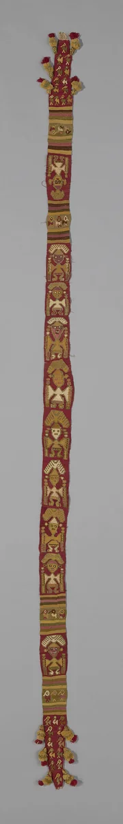 Band by Chimú, textile, 1250-1470
