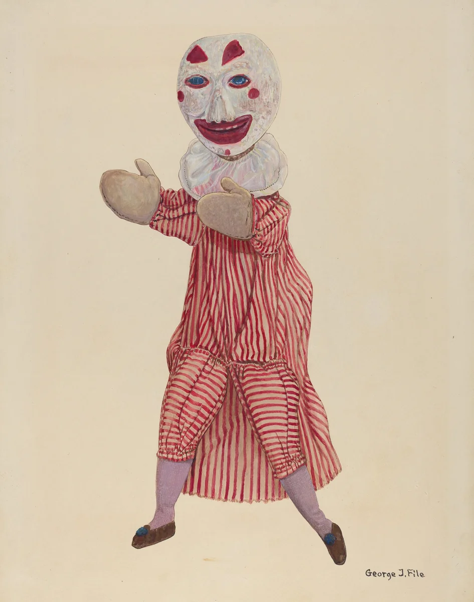 Jim the Boxer by George File, index of american design, 1937