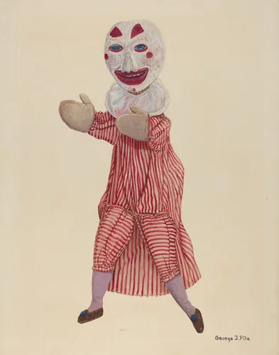 Jim the Boxer by George File, index of american design, 1937