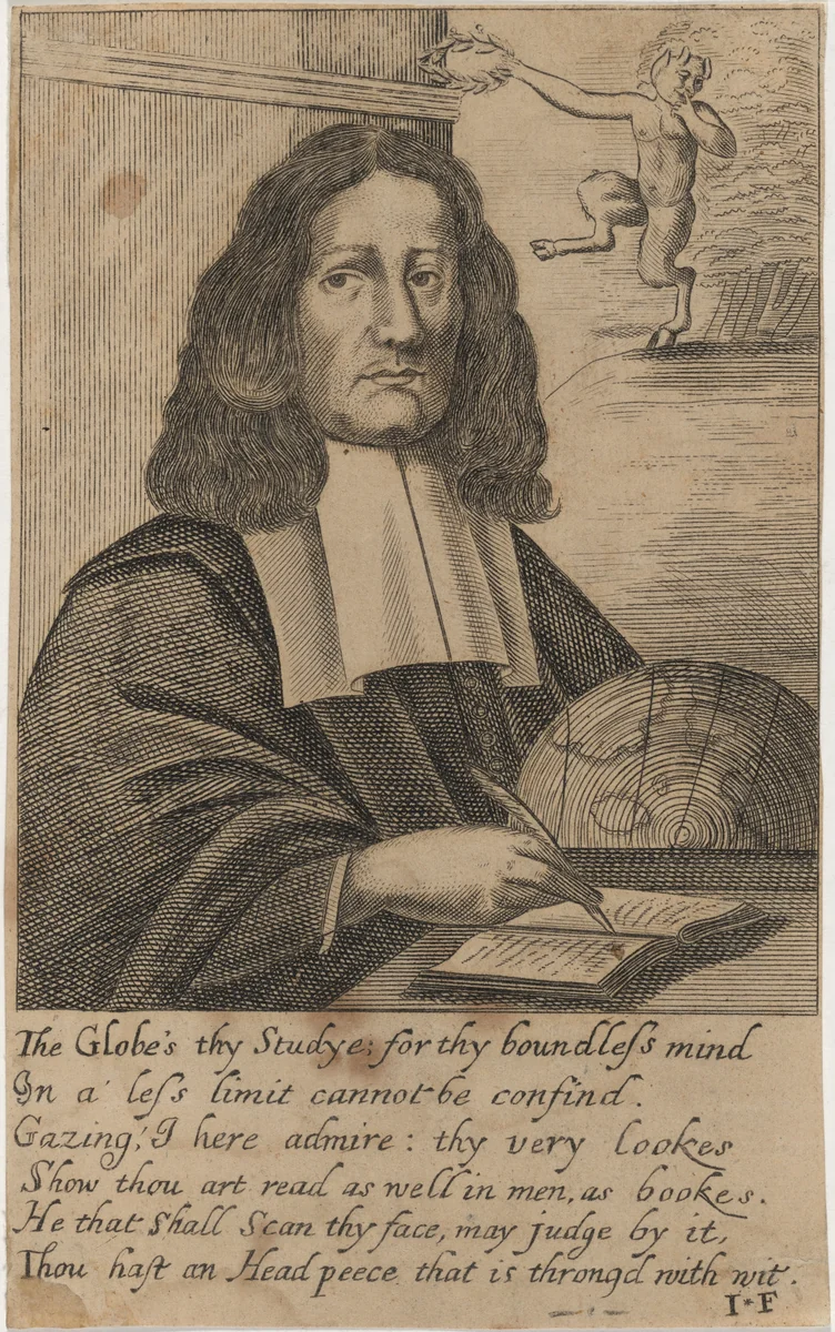 Portrait of a Geographer by Unknown 19th Century, print, 1800-1899