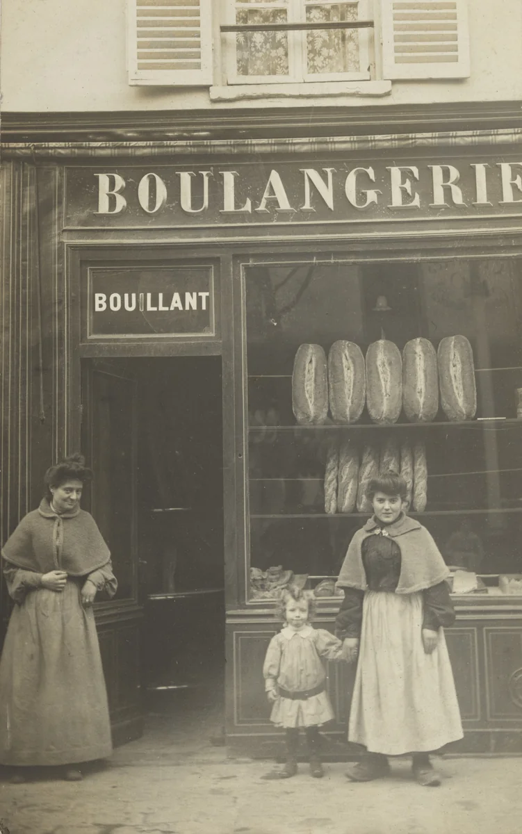 Boulangerie Bouillant, 141, Grande Rue, Plaque Guilleminot, Saint-Maurice by Unidentified Photographer, photograph, 1913