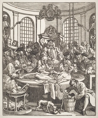 The Reward of Cruelty by John Bell; William Hogarth, print, 1750