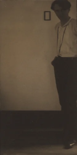 Self-Portrait, Milwaukee by Edward Steichen, photograph, 1898